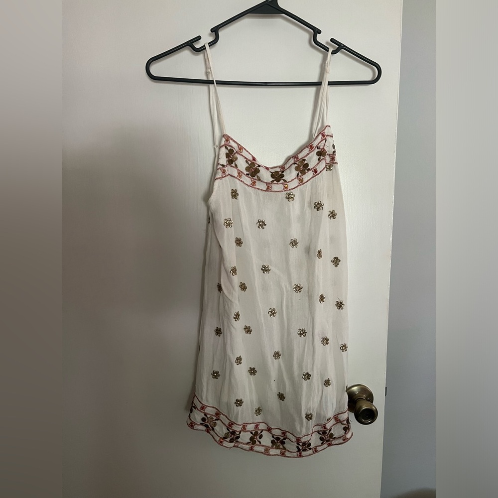 Intimately Free People Slip w/ sequins